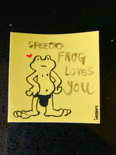 Load image into Gallery viewer, Speedo Frog Loves You! SLAP