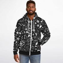 Load image into Gallery viewer, Dark Elements ZIP Hoodie