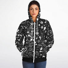 Load image into Gallery viewer, Dark Elements ZIP Hoodie