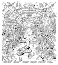 Load image into Gallery viewer, “Speedo Frog's House" Colouring Book