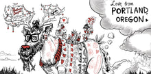 Load image into Gallery viewer, Rudolph the Portland Reindeer