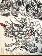 Load image into Gallery viewer, Spider in a cowboy hat running