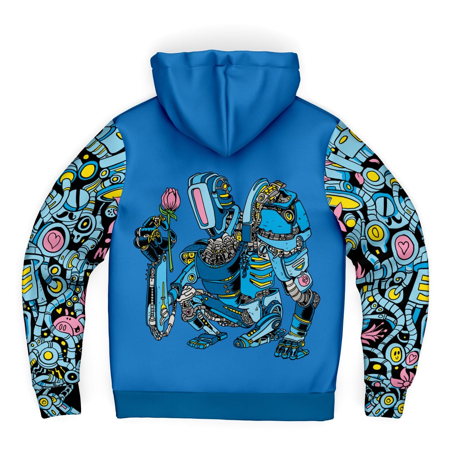 Gentle Giant Zip Hoodie: BLACK LINE – Inkshift