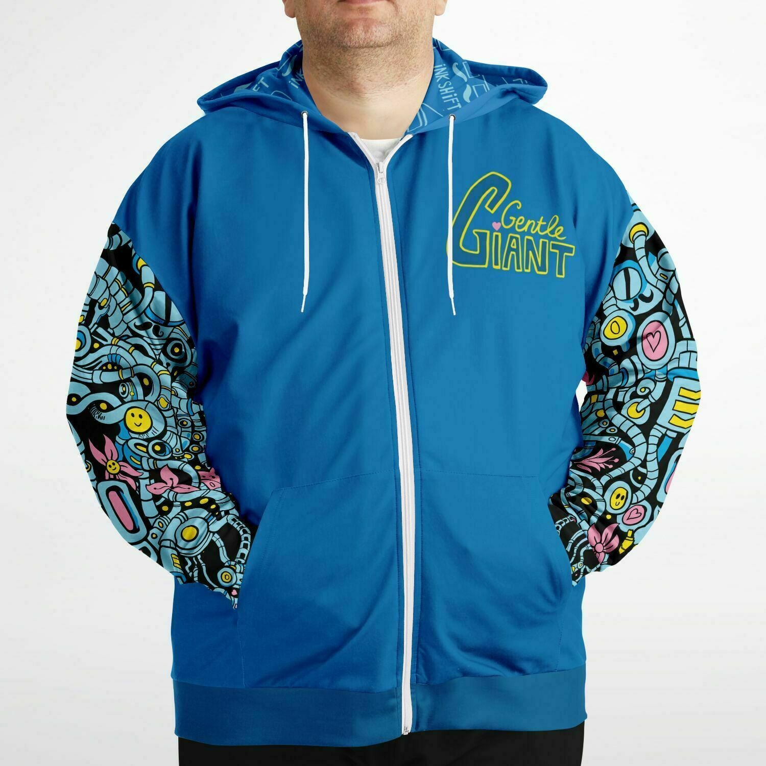 Limited Edition: Gentle Giant Zip Hoodie: More to Love BLACK