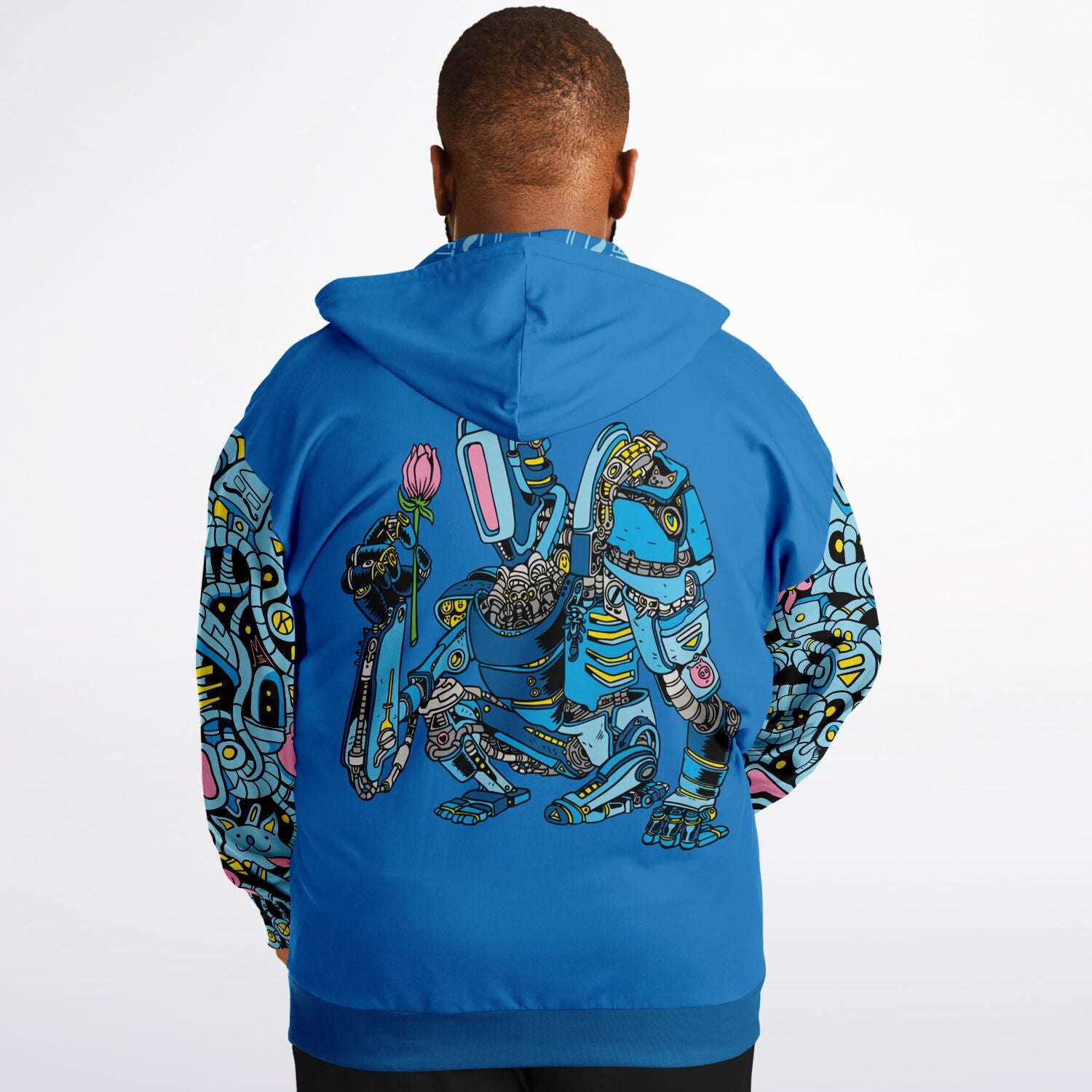 Limited Edition: Gentle Giant Zip Hoodie: More to Love BLACK LINE