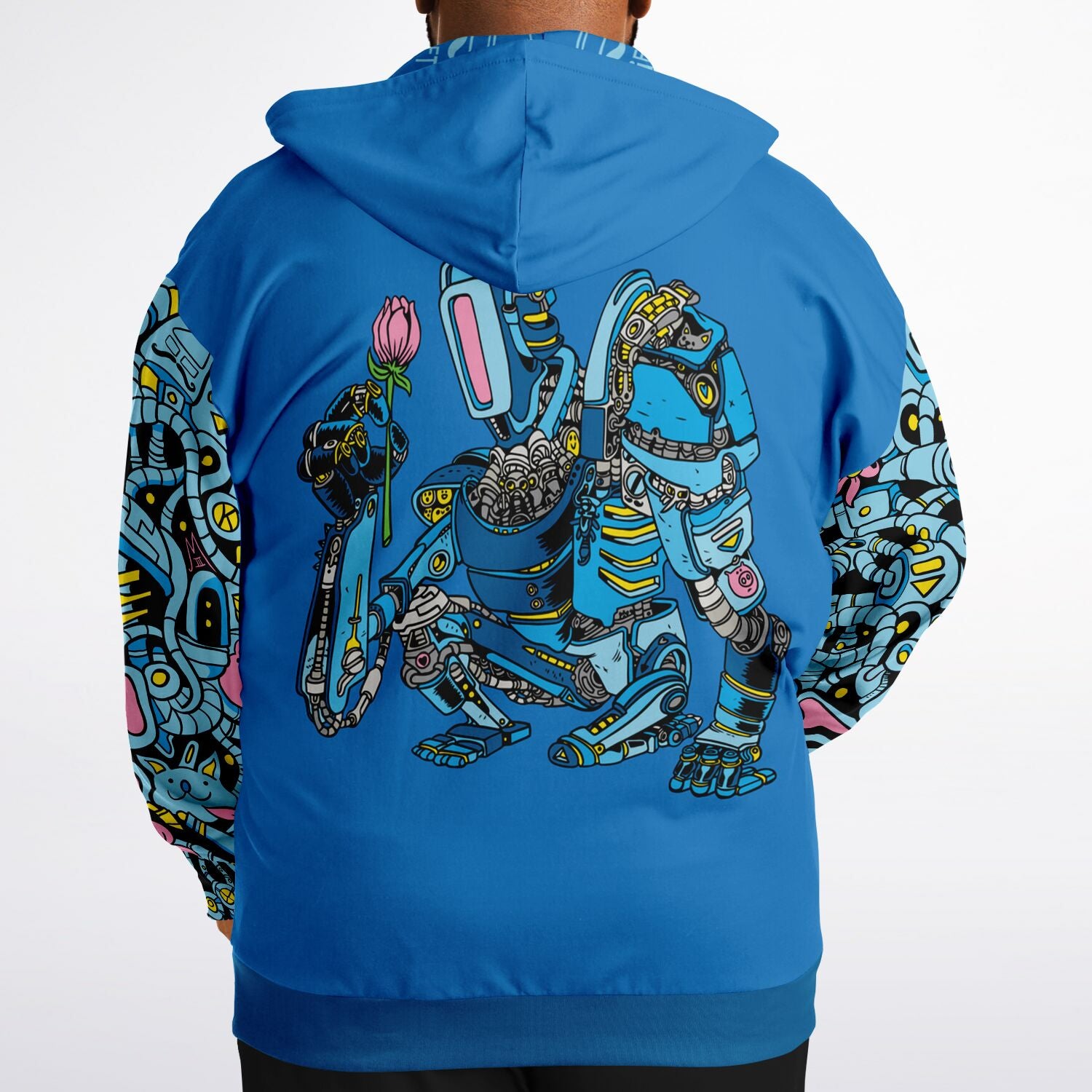 Limited Edition: Gentle Giant Zip Hoodie: More to Love BLACK LINE