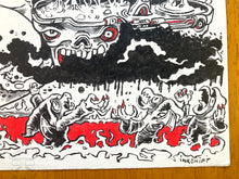 Load image into Gallery viewer, Goopy Owl ORIGINAL 9x12&quot;
