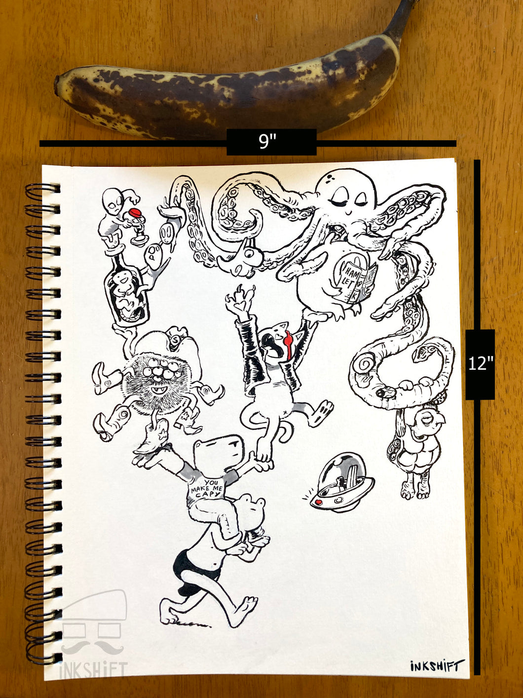 Speedo Frog carries his friends